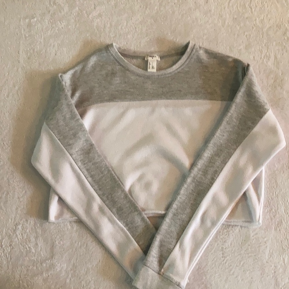 Long sleeve crop top